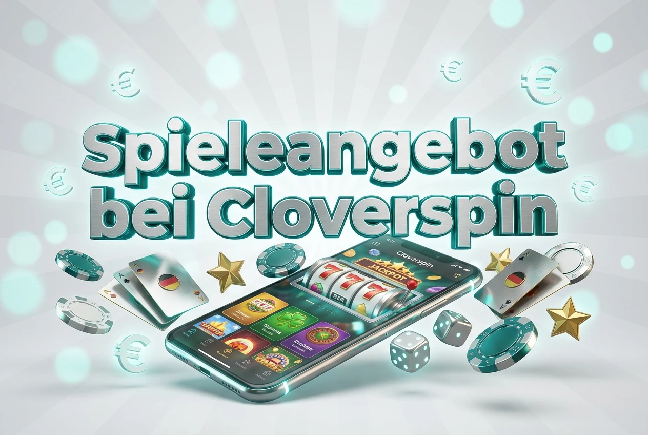 Spieleangebot bei Cloverspin